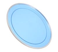 MOTHNUR Parche para Caja de Batería de Jazz 12 Pulgadas Doble Capa Piel de Azul Parche Redondo Repuesto Duradero para Instrumentos de Percusión Accesorios Profesionales para Batería