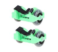 MOTHNUR Patines Infantiles Ajustables con Ruedas Luminosas Calzado Deportivo para Exteriores Juguetes para Verde Regulable Desarrollo de Equilibrio y Actividad