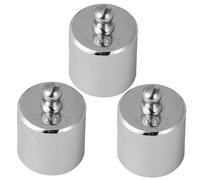 MOTHNUR Pesas de Calibración de 100 G Chapadas en Cromo M2, Juego de 4 Unidades de Acero para Calibrar Básculas Digitales y Balanzas Electrónicas, Precisión Estándar para Laboratorio y