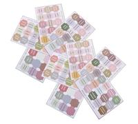 MOTHNUR Pestañas Adhesivas Biblia Bohemias 10 Hojas Autoadhesivas para Estudio Bíblico, Etiquetas Índice Reutilizables para Mujeres y Hombres, Accesorios de Organización y Guía