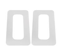 MOTHNUR Protector de Borde para Base de Aleta de Paddle Surf Inflable, Parche Adhesivo Gris Claro 2 Piezas, Cinta Resistente para Reparación y Fijación de Quillas, Accesorio para Kayak