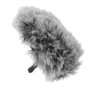 MOTHNUR Protector de Viento para Micrófono Pequeño Funda Peluda Antifrío Compatible con Dji Mic Cubierta de Pelusa Ligera y Portátil para Reducción de Ruido Ambiental y Viento