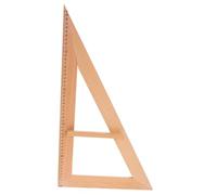 MOTHNUR Regla de Madera Grande para Enseñanza Herramienta de Medición Geométrica para Aula Regla de Maestro para Dibujo y Problemas Matemáticos Útil para Estudiantes y Profesores