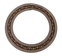 MOTHNUR Roseta para Boca de Guitarra Acústica de Madera Maciza Protector de Orificio de Sonido Vintage Accesorio Decorativo para Mejora Acústica y Personalización Musical