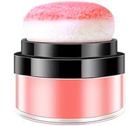 MOTHNUR Rubor Polvo Suelto Iluminador Coral 1 Maquillaje para Mujer Control de Grasa Textura Ligera y Sedosa Acabado Natural para Mejillas Polvo Facial Transpirable