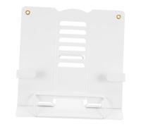 MOTHNUR Soporte Ajustable para Libros y Tabletas de Escritorio Atril Metálico para Lectura Casa Rack de Hierro para Laptop y Libros Base Portátil Multifuncional para Oficina y Estudio