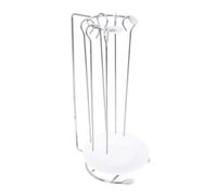 MOTHNUR Soporte Metálico para Brochetas de Barbacoa Inoxidable Resistente y Práctico con Pinchos para Colgar Kebabs Verticales para Parrillas y Barbacoas Domésticas