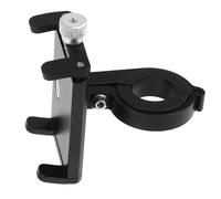 MOTHNUR Soporte Móvil Bicicleta Aluminio Negro Resistente Choque Instalación Rápida Soporte Teléfono Manillar para Moto y Bicicleta