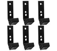 MOTHNUR Soporte para Barra de Gimnasio 6 Piezas, Colgador de Barra de Mancuernas en PC y PP, Tamaño 40x55x100 Cm, Estante de Almacenamiento para Equipos de Fitness en Casa y Gimnasio