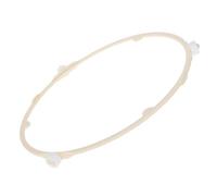 MOTHNUR Soporte para Plato Giratorio de Microondas Resistente Deformación Instalación Rápida sin Herramientas Compatible con Reemplazo Anillo Microondas Soporte para Bandeja Cocina