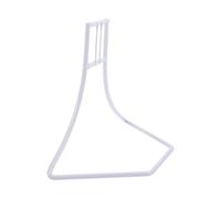 MOTHNUR Soporte para Rueda de Correr para Hámster Bastidor de Hierro Blanco Soporte para Rueda Deportiva de Mascotas Pequeñas Accesorio Práctico