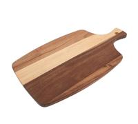MOTHNUR Tabla de Madera para Servir Pizza y Carne 45X25X15 CM Bandeja Multiusos para Quesos y Aperitivos Plato Resistente para Cocina y Presentación de Alimentos
