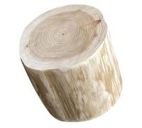 MOTHNUR Taburete De Madera Maciza Rústico De Tocón, Diámetro 18-21 Cm y Altura 25 Cm, Múltiple Uso En Hogar y Decoración, Mesita Auxiliar Natural para Sala y Jardín