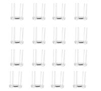 MOTHNUR Tapones para Reparación de Gafas sin Montura 200 Piezas Clips Fijadores de Lentes 15X08X70 MM Accesorios para Montaje y Sujeción Resistentes al Sudor Suministro para