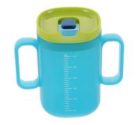 MOTHNUR Taza de Aprendizaje para Pajita Antigoteo Vaso con Boquilla y Tapa para Bebés y Adultos Diseño Duradero de Silicona para Entrenamiento y Transición de Biberón