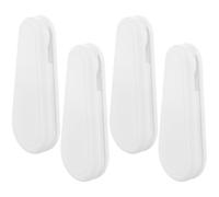 MOTHNUR Tiradores de Plástico para Persianas Enrollables y Verticales Accesorios de 4 Piezas Asas Redondas Compatibles Cordones de Cortinas Diseño Ligero y Funcional para Uso Ventanas