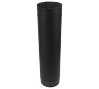 MOTHNUR Tubo de Chimenea para Estufa de Leña 125 MM Resistente al Calor Acero Inoxidable Negro 05 M Conducto Ventilación para Camping y Sistemas de Escape Accesorio Duradero para