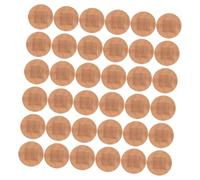 MOTHNUR Vendajes Redondos de Tela Adhesivos para Dedos y Cara 50 Piezas Prevención de Ampollas Tela Elástica Protección de Heridas Fuerte Adhesivo Fácil de Transportar