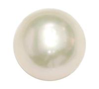 Moti natural blanco con certificado de perla natural con certificado de laboratorio para hombres y mujeres (6.60 quilates) Moti del mar del Sur B0DKBBVMPM, Plata, Zafiro Sintético, Plata, Zafiro