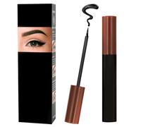 MOTIBACK Tinta de gel para cejas, fórmula exfoliante resistente al agua, color negro natural, 30 g