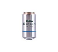 Motic CCIS plano acromát. Objetivo de fase positivo EC-H PLPH 40x/0,65 (muelle) (AA=0,5 mm)