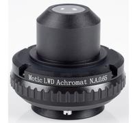 Motic Condensador, N.A. 0,65, wd 10,8 mm, LWD, acrom., diafragma de iris (BA410E, BA310)