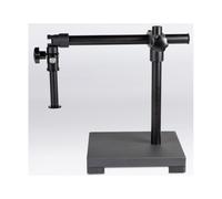 Motic Trípode de brazo horizontal, placa base, 1 brazo, columna de 400 mm, soporte de cabeza de columna