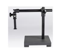 Motic Trípode de brazo horizontal, placa base, columna de 600 mm, para soporte de cabezal de columna
