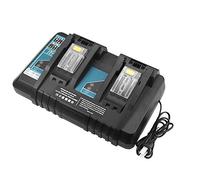 Moticett DC18RD Cargador de Doble Puerto 7A Cargador Rápido para DC18RC DC18RA DC18SF Compatible para Makita 14.4V-18V BL1415 BL1430 BL1830B BL1840B BL1845B BL1850 BL1850B