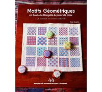 Motifs géométriques en broderie Bargello & point de croix