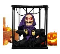 Motion Activated Halloween Decorations Spooky Sound Effects Light Up Eyes