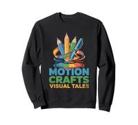 Motion Crafts Cuentos visuales Animación Dibujar Boceto Animar Sudadera
