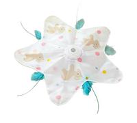 Motion Sensor Cat Toy, 3-Speed Electronic Fluttering Horse for Hunting Instincts, USB Rechargeable Pet Activity Toy for Gardens Lawns and Indoor Use, Durable Fabric & ABS Design for Cats and Puppies