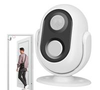 Motion Sensor, Entrance Welcome Sound Device, 360 Degree Rotation Alarm Player, Automatic Detection Audio Alert System Compact Smart Design, Shop Use for Store Home Entrance Visitor