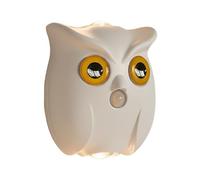 Motion Sensor Light, Smart Magnetic Nightlight, 3 LED Colors Battery Powered with Energy Saving, Wall Animal Night Light with Motion Detection, Home Safety Device, for Hallway Living Room Kitchen
