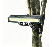 Motion Sensor Solar Lights, 50 Led Security Lamp, 10.4 Inches Outdoor Light with Octopus Tripod, Flexible Leg Mount, Automatic Wireless Beacon with High Brightness, Garden Light for Deck and Railing