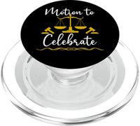 Motion to Celebrate Lawyer Graduation Law Future Attorney PopSockets PopGrip para MagSafe