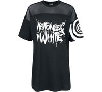 MOTIONLESS IN WHITE EMP Signature Collection - Oversize Mujer Camiseta Negro 100% algodón Oversize