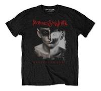 Motionless in White - T-Shirt # M Black Unisex # Split Screen