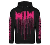 Motionless In White Zombie Hombre Sudadera con Capucha Negro 80% algodón, 20% poliéster Regular