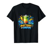 Motivación de Alta energía Power Drive Diseño Gráfico Camiseta