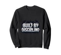 Motivación impulsada por la disciplina Diseño de mentalidad Retro Sudadera