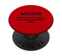 Motivación Motivación Empresario Lema Cita PopSockets PopGrip Adhesivo