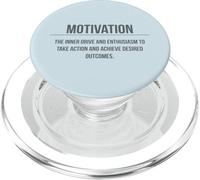 Motivación motivacional emprendedor eslogan cita PopSockets PopGrip para MagSafe