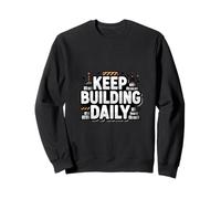 Motivación Progreso Disciplina Constructor Mentalidad Diseño Sudadera