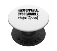 Motivacional sea imparable. IRROMPIBLE. Sin trabas PopSockets PopGrip Adhesivo
