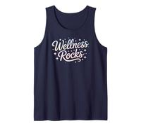 Motivado Wellness Rocks OT Yoga Group PTA Fitness Coach Mamá Camiseta sin Mangas