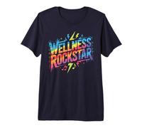 Motivado Wellness Rockstar Entrenamiento Legend Yoga OT Crew PTA Camiseta Premium