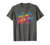 Motivado Wellness Rockstar Yoga PT Enfermera Ninja OT Fitness Camiseta