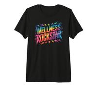 Motivado Wellness Rockstar Yoga PT Enfermera Ninja OT Fitness Camiseta Premium